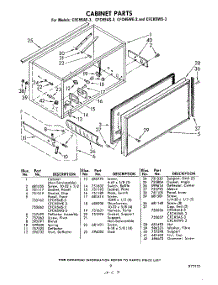 09 - Cfch5ae-3 parts for Whirlpool CFCH5AE3 / from AppliancePartsPros.com