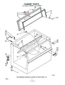 02 - Section parts for Whirlpool CECK3 / from AppliancePartsPros.com