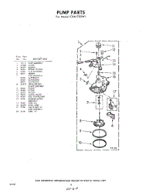 08 - Pump parts for Whirlpool Washer CXA1700W1 / from AppliancePartsPros.com