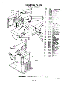 07 - Controls (Chts6aecp) parts for Whirlpool CHTS6WECP / from AppliancePartsPros.com
