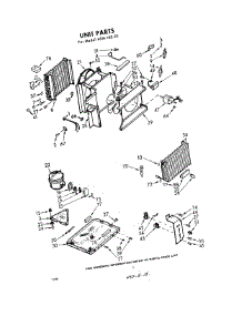 02 - Section parts for Whirlpool Air Conditioner AXM10023 / from AppliancePartsPros.com