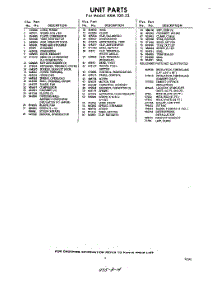 03 - Section parts for Whirlpool Air Conditioner AXM10023 / from AppliancePartsPros.com