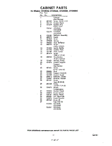 11 - Section parts for Whirlpool CFCH5WE / from AppliancePartsPros.com