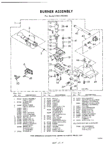 05 - 341562 Burner parts for Whirlpool Dryer CWI1701W0 / from AppliancePartsPros.com