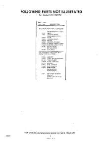 06 - Lit / Optional parts for Whirlpool Dryer CWI1701W0 / from AppliancePartsPros.com