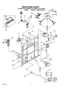 02 - Rear Panel parts for Whirlpool Washer CA1752XWN0 / from AppliancePartsPros.com