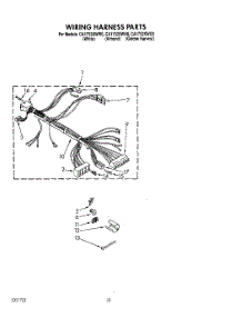 07 - Wiring Harness parts for Whirlpool Washer CA1752XWN0 / from AppliancePartsPros.com