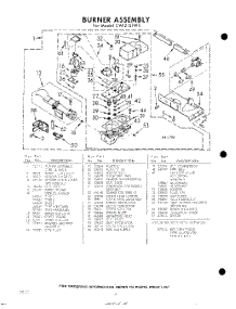 04 - 343112 Burner parts for Whirlpool Dryer CWI2101W0 / from AppliancePartsPros.com