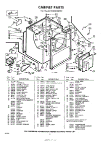 04 - Section parts for Whirlpool CTE2100W2 / from AppliancePartsPros.com