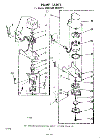 08 - Pump parts for Whirlpool CFCH7AE / from AppliancePartsPros.com