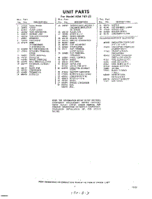 03 - Section parts for Whirlpool Air Conditioner AXMP4923 / from AppliancePartsPros.com