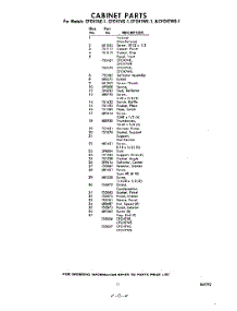 11 - Section parts for Whirlpool CFCH7AS1 / from AppliancePartsPros.com