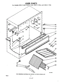 08 - Liner parts for Whirlpool CECS5WE4 / from AppliancePartsPros.com