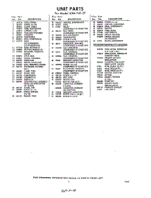 03 - Section parts for Whirlpool Air Conditioner AXMP4927 / from AppliancePartsPros.com