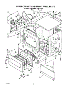 03 - Section parts for Whirlpool Dryer CSP2770AN0 / from AppliancePartsPros.com