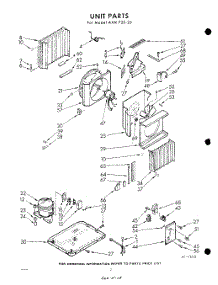 02 - Section parts for Whirlpool Air Conditioner AXMP5023 / from AppliancePartsPros.com