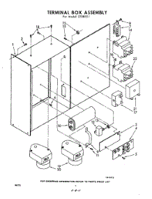 04 - Terminal Box parts for Whirlpool CEDBE51 / from AppliancePartsPros.com