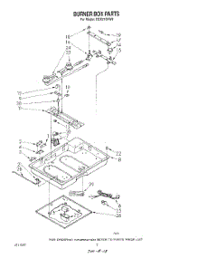 02 - Section parts for Whirlpool Cooktop CGX315VL0 / from AppliancePartsPros.com