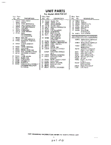 03 - Section parts for Whirlpool Air Conditioner AXMP5025 / from AppliancePartsPros.com