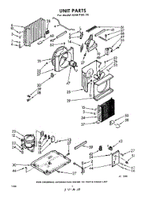 02 - Section parts for Whirlpool Air Conditioner AXMP5026 / from AppliancePartsPros.com