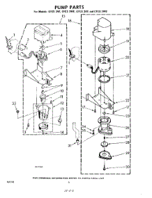 06 - Pump parts for Whirlpool CFCS3AS / from AppliancePartsPros.com
