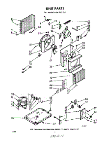 02 - Section parts for Whirlpool Air Conditioner AXMP5225 / from AppliancePartsPros.com