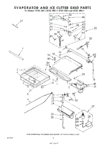 04 - Evaporator And Ice Cutter Grid parts for Whirlpool CFCS3WS1 / from AppliancePartsPros.com