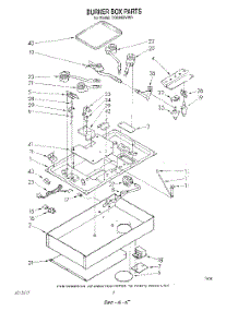 02 - Section parts for Whirlpool Cooktop CGX655VX0 / from AppliancePartsPros.com
