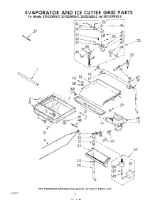 04 - Evaporator And Ice Cutter Grid parts for Whirlpool CFCS3WS92 / from AppliancePartsPros.com