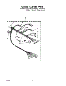 09 - Wiring Harness parts for Whirlpool Washer CA2452XTG0 / from AppliancePartsPros.com