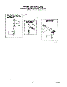 12 - Water System parts for Whirlpool Washer CA2452XTG0 / from AppliancePartsPros.com