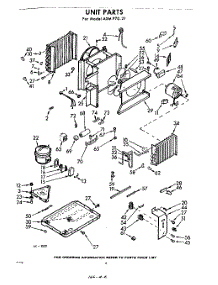 02 - Section parts for Whirlpool Air Conditioner AXMP7021 / from AppliancePartsPros.com