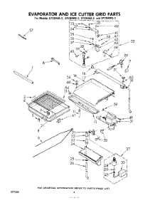 04 - Evaporator And Ice Cutter Grid parts for Whirlpool CFCS4AS3 / from AppliancePartsPros.com
