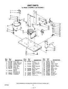 08 - Section parts for Whirlpool CFCS4WS3 / from AppliancePartsPros.com