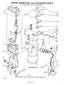06 - Water Reservoir And Ice Elbow parts for Whirlpool CEFH7AE1 / from AppliancePartsPros.com