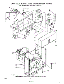 04 - Control Panel Condenser parts for Whirlpool CEFH7WE1 / from AppliancePartsPros.com