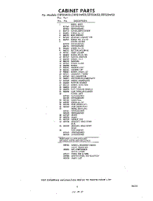 05 - Lit / Optional parts for Whirlpool CEFS5AE3 / from AppliancePartsPros.com