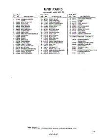03 - Section parts for Whirlpool Air Conditioner AXMS8022 / from AppliancePartsPros.com