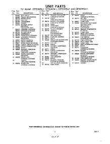 03 - Section parts for Whirlpool CEFS5AE41 / from AppliancePartsPros.com