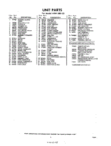 03 - Section parts for Whirlpool Air Conditioner AXMS8023 / from AppliancePartsPros.com