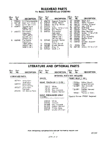 07 - Literature And Optional parts for Whirlpool Dryer CFI2501W3 / from AppliancePartsPros.com