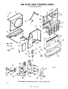 02 - Section parts for Whirlpool Air Conditioner AXR15041 / from AppliancePartsPros.com