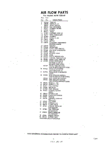 05 - Section parts for Whirlpool Air Conditioner AXW12041 / from AppliancePartsPros.com