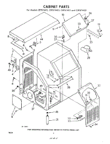 04 - Cabinet parts for Whirlpool CEFS7WS3 / from AppliancePartsPros.com