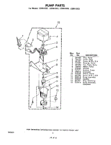 06 - Pump parts for Whirlpool CERH10CE / from AppliancePartsPros.com
