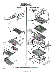06 - Liner parts for Whirlpool Refrigerator EAD15JTWR0 / from AppliancePartsPros.com