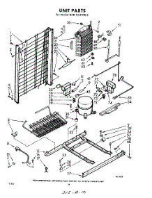 10 - Unit parts for Whirlpool Refrigerator EAD15JTWR0 / from AppliancePartsPros.com