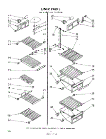 06 - Liner parts for Whirlpool Refrigerator EAD191SKWR1 / from AppliancePartsPros.com