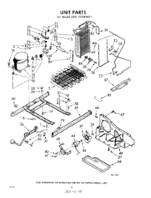 10 - Unit parts for Whirlpool Refrigerator EAD191SKWR1 / from AppliancePartsPros.com