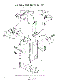 04 - Air Flow And Control parts for Whirlpool Refrigerator EAD191XMWR1 / from AppliancePartsPros.com